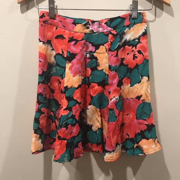 Reformation Dresses & Skirts - Reformation Floral Mini Skirt, XS